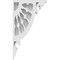Ekena Millwork Wagon Wheel Architectural Grade PVC Corbel, 1 7/8"W X 7 1/2"D X 13"H CORP01X07X13WW - alternate 3